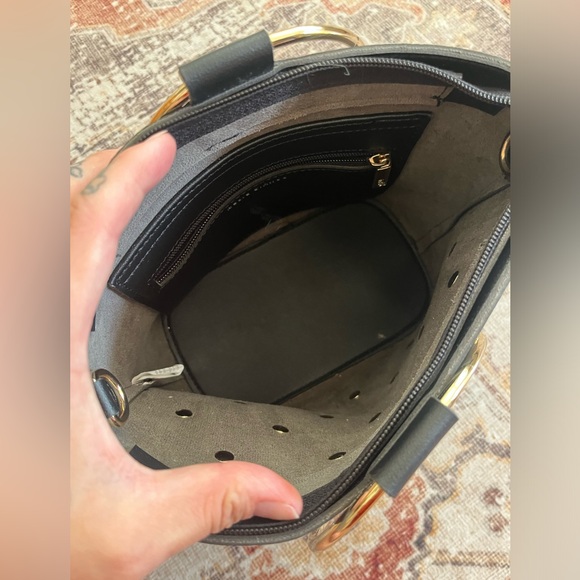 Melie Bianco studded clutch purse - Picture 7 of 7